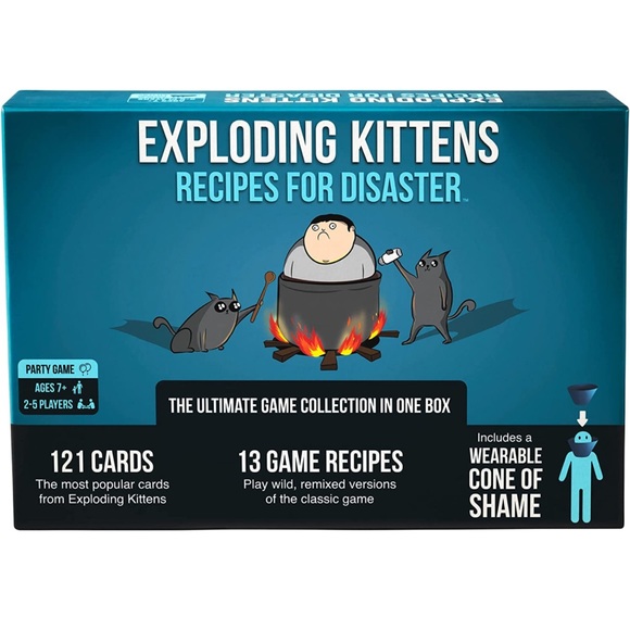 Exploding Kittens - Recipes for Disaster Deluxe Game. New in box. - Picture 2 of 4